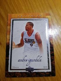 篮球NBA球星卡 2007 UD Artifacts 伊戈达拉