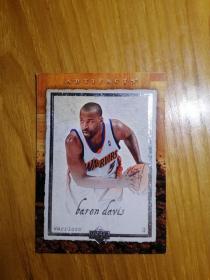 篮球NBA球星卡 2007 UD Artifacts 拜伦戴维斯