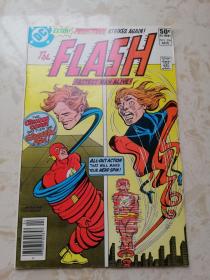 1980年英文DC原版漫画 The Flash #296 闪电侠 16开