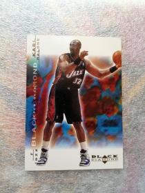 篮球NBA球星卡 2000 UD  卡尔马龙 Black Diamond