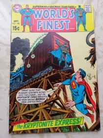1970年英文DC原版漫画 World's Finest #196 世界最佳 超人蝙蝠侠16开
