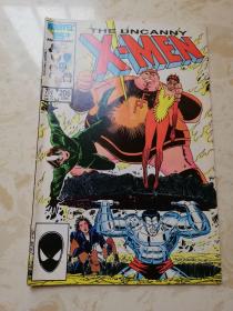 1986年英文漫威原版漫画 Marvel Comics The Uncanny X-Men #206  X战警 16开