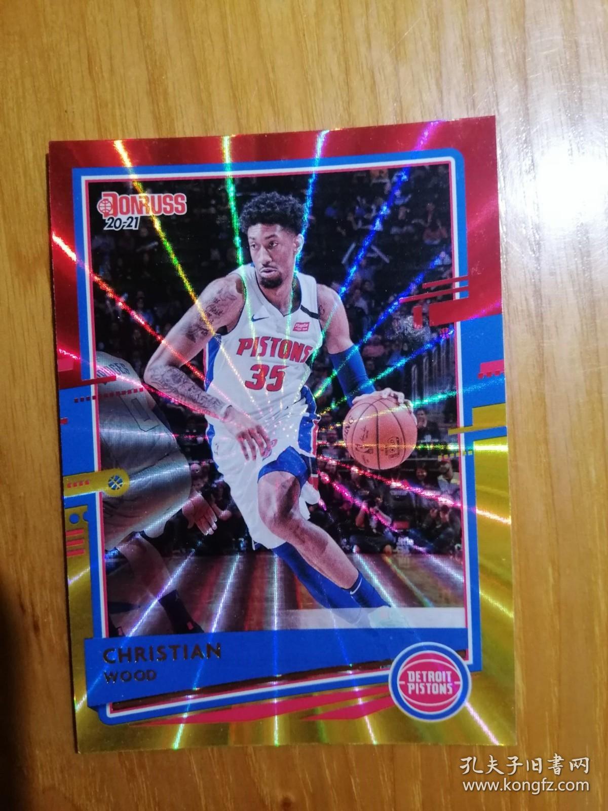 篮球NBA球星卡 2020 帕尼尼 Donruss 伍德 平行闪卡