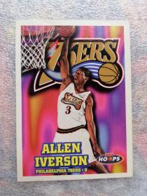 篮球NBA球星卡 1999 skybox 艾弗森 NBA HOOPS