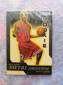 篮球NBA球星卡 2008 SKYBOX 德德里克罗斯 Metal Universe 新秀卡 （见描述）