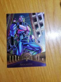 1995 Fleer Metal Marvel 原版漫威卡片 天启