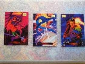 1994 Fleer Marvel Masterpieces 原版漫威卡片 3张合售（5）