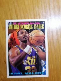 篮球NBA球星卡 1993 TOPPS 389  卡尔马龙