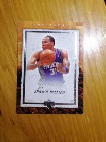 篮球NBA球星卡 2007 UD Artifacts 马里昂