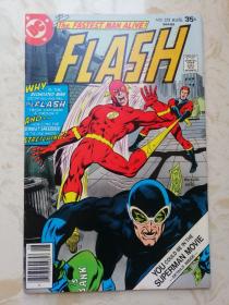 1977年英文DC原版漫画 The Flash #252 闪电侠 16开