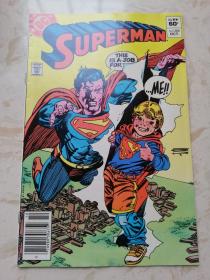 1983年英文DC原版漫画 Superman #388  超人 16开