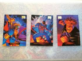 1994 Fleer Marvel Masterpieces 原版漫威卡片 3张合售（2）