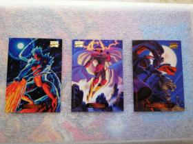 1994 Fleer Marvel Masterpieces 原版漫威卡片 3张合售（1）