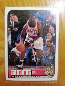 篮球NBA球星卡  fleer 2001 带编