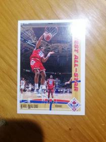 篮球NBA球星卡 1990 UD 卡尔马龙