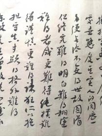 著名书法家--王泽中书法《抱拙守真》纸本软片、保真、