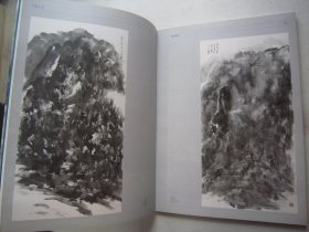 刘知白画集25页《中国水墨》萧海春、宋唯原、丘挺、邵戈山水画、许宏泉花鸟画等、八开版本画集