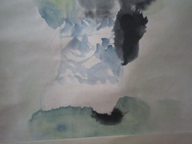 冯今松花鸟画《爱莲图》、