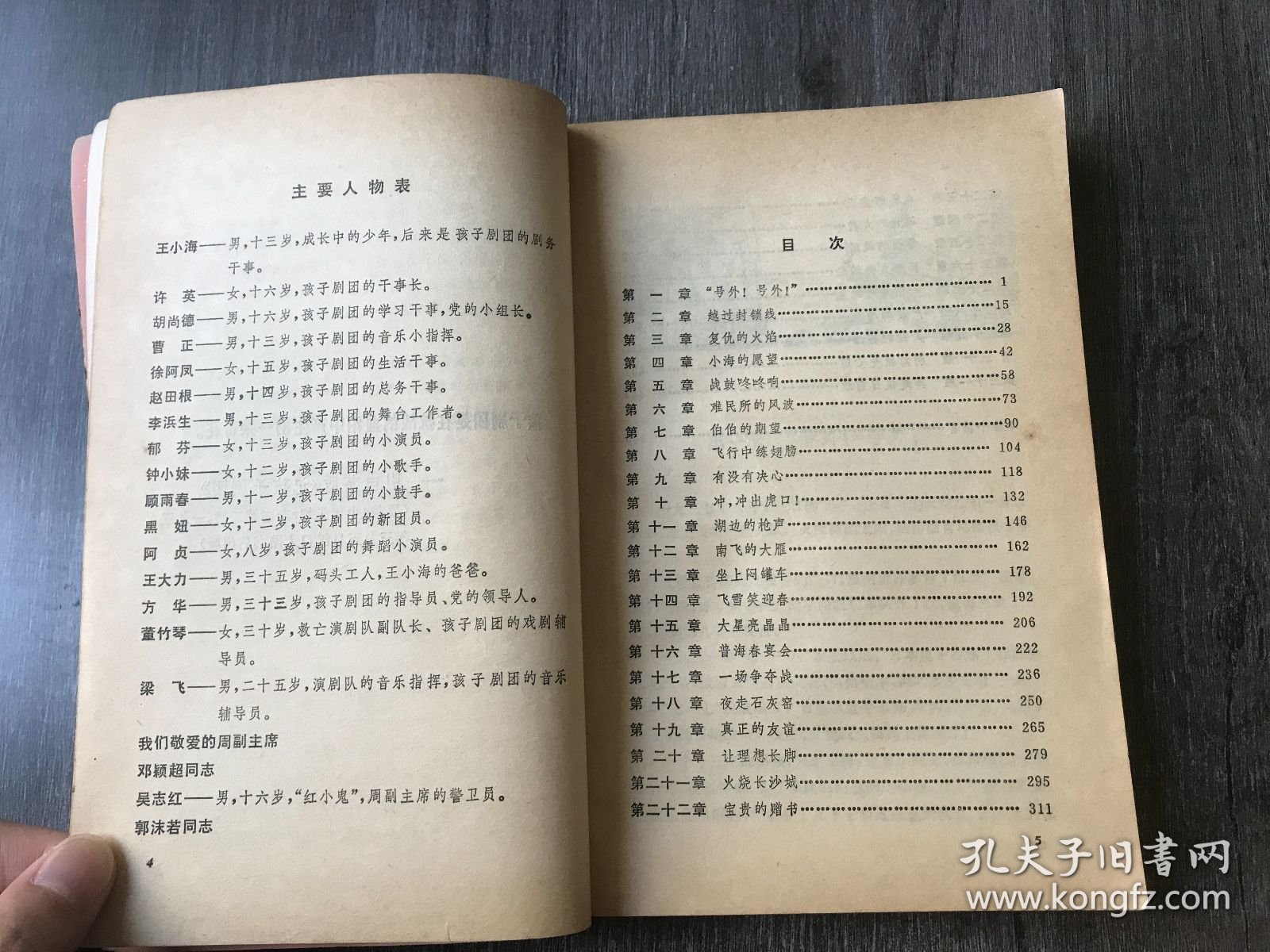 战斗的童年文学丛书《奇花》。