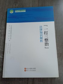 法律服务浙江经济转型升级组合拳系列丛书《“一打三整治”法律知识解析》。