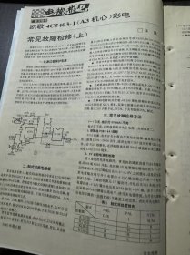 1995年 第6期总第78期《家电维修》/电视机:凯歌 4C5403-1(A3 机心)彩电常见故障检修(上):汪强/启动性能不良的 STR6020应急修复法:刘建平/电容器安装位置不合理引起的电视机故障:郭志毅/冰箱.空调器:分体空调操作阀泄漏的处理:张占立/纠正几种有关氟利昂的错误说法:张清扬/家庭园地: 燕山 JSR5-C型燃气热水器的家庭维修法:王亦军……