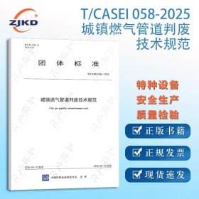 T/CASEI 058-2025 城镇燃气管道判废技术规范