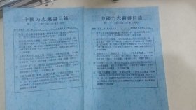 中国方志丛书目录