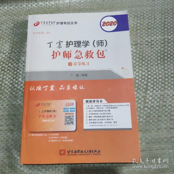 主管护师2020丁震2020护理学（师）护师急救包（套装共2册）