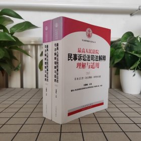 最高人民法院民事诉讼法司法解释理解与适用（上下两册）