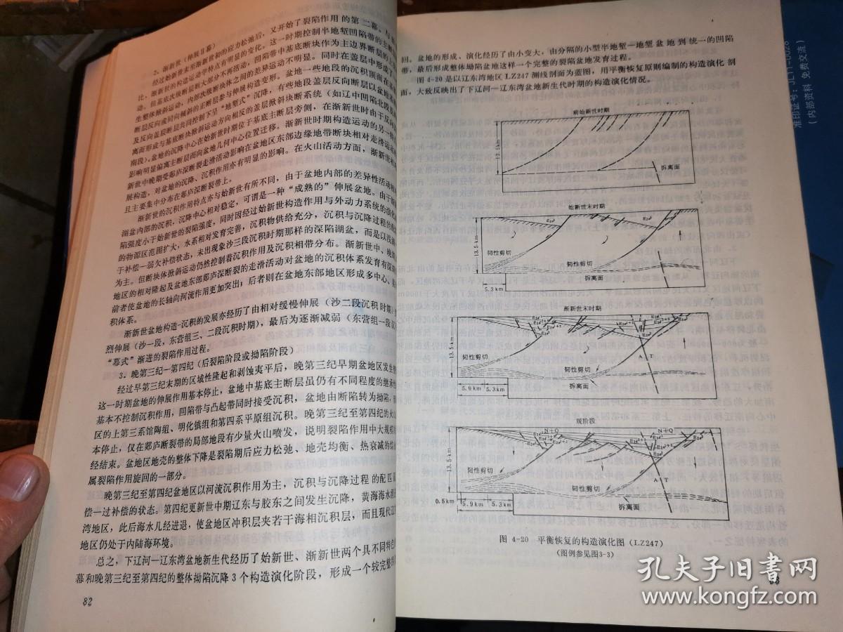 下辽河-辽东湾新生代裂陷盆地的构造解析 (仅印450册)