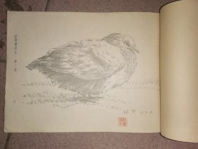 铅笔画临本 全三册 补图