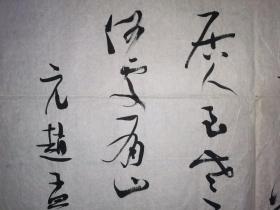 安徽审计学校校长、书记宋文奎 巨幅草书 178×80厘米