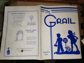 THE GRAIL  Volume.23, No.5·SEPTEMBER 1941 圣杯第23卷第5期·1941年9月·      【北京师范大学图书馆藏书