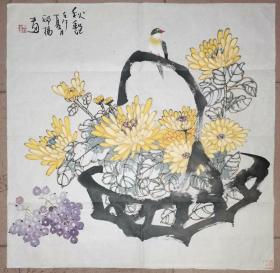 邱扬     花鸟画   
 68×68   厘米