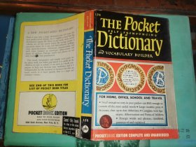 THE POCKET SELF-PRONOUNCING DICTIONARY AND VOCABULARY BUILDER袖珍发音词典和词汇【1941年由约翰温斯顿有限公司初版】16.1 x10.5cm