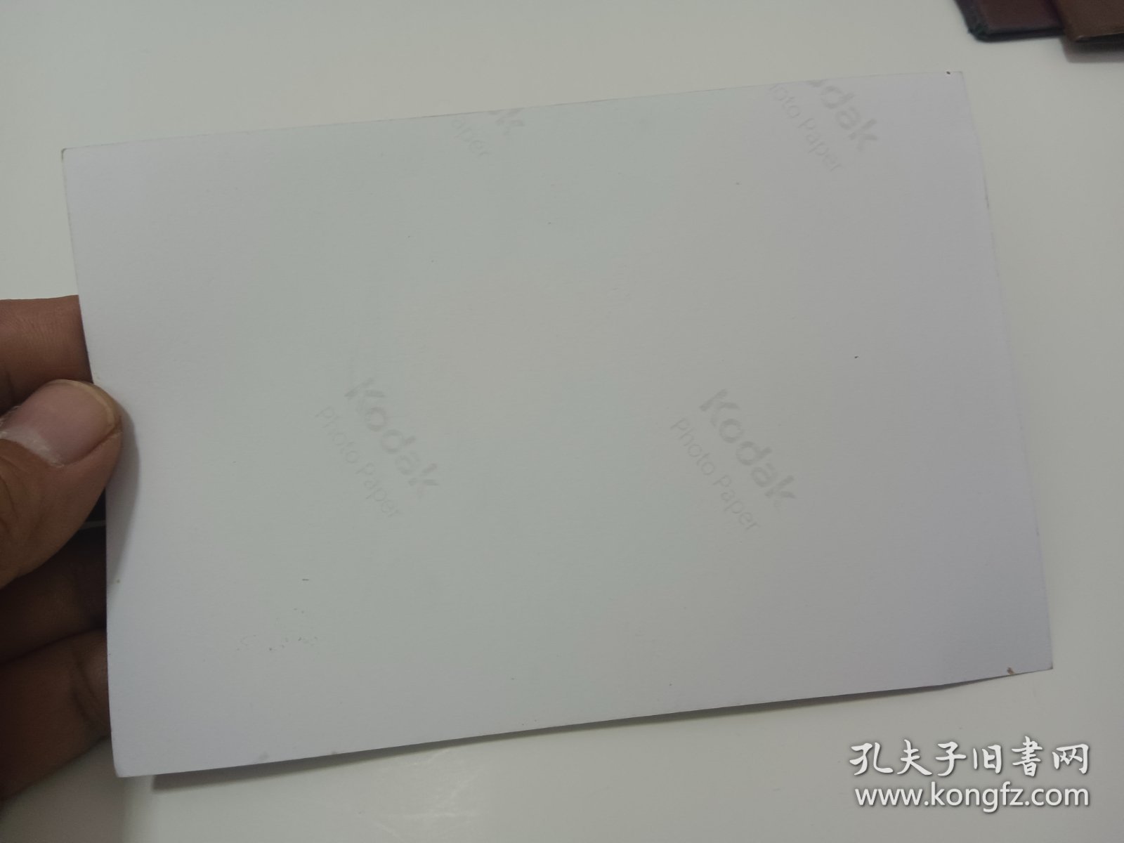 张韶涵签名照片一张