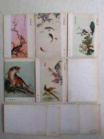 中国刺绣明信片