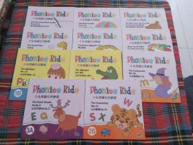 Phonics kids 少儿英语自然拼读 1-6（A/B）【12册合售】