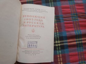 1905年革命与俄国文学（精装，俄文原版）