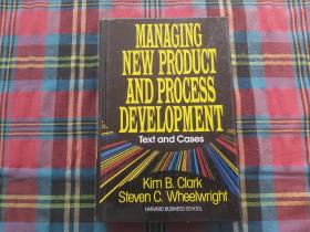 managing new product and process development