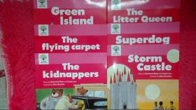 Oxford Story Tree Level 5：The kidnappers、The flying carpet、Green Island、Storm Castle、Superdog、The Litter Queen  六本合售