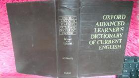 OXFORD ADVANCED LEARNER'S DICTIONARY OF CURRENT ENGLISH