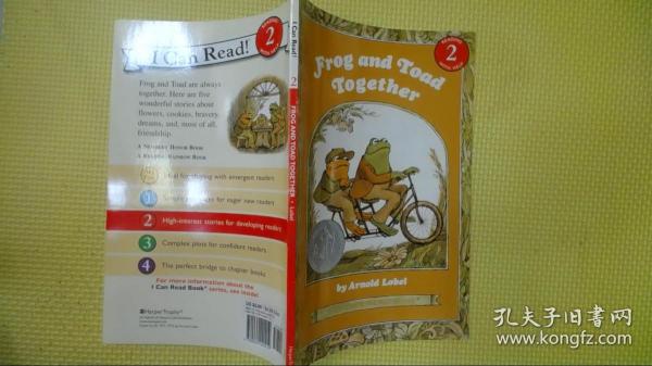 Frog and Toad Together (I Can Read, Level 2)青蛙和蟾蜍在一起 英文原版