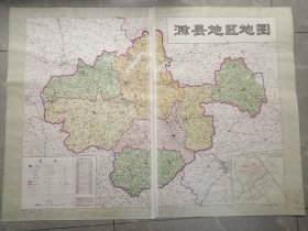 1981年两全开：滁县地区地图