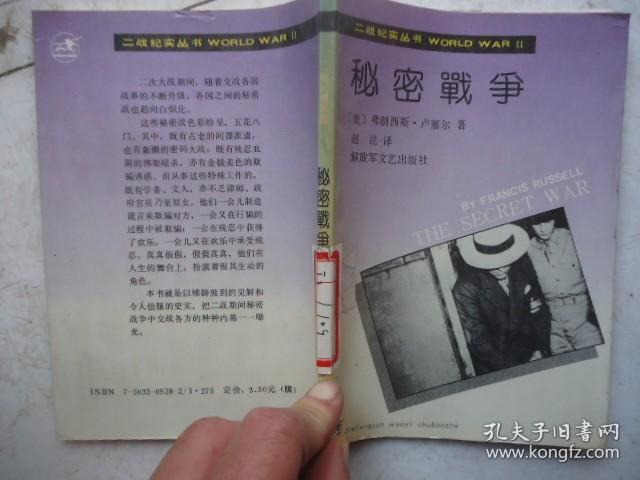二战纪实丛书-秘密战争