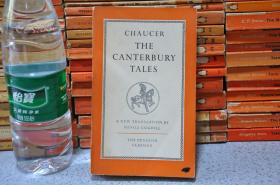 1954年，英文原版，早期企鹅版图书，chaucer乔叟作品，坎特伯雷故事集，the canterbury tales