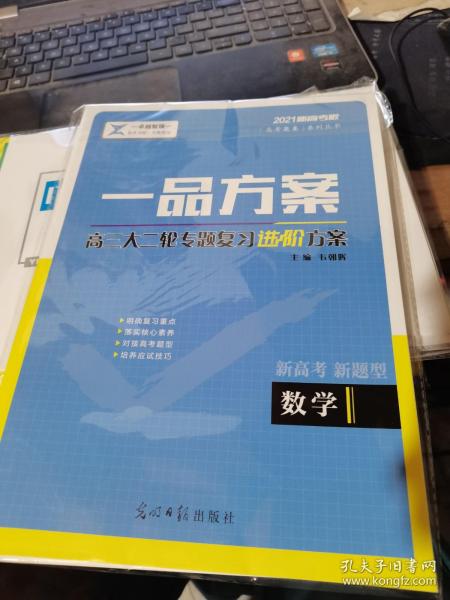 2021年一品方案高三大二轮专题复习进阶方案-数学