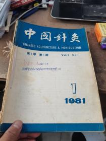 中国针灸 1981年（1-3）