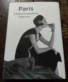 英文原版 Paris: Through a Fashion Eye 巴黎时尚服装插图手稿