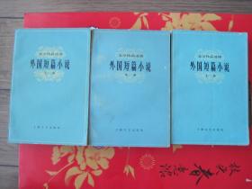 外国短篇小说 上海文艺出版社 上中下全